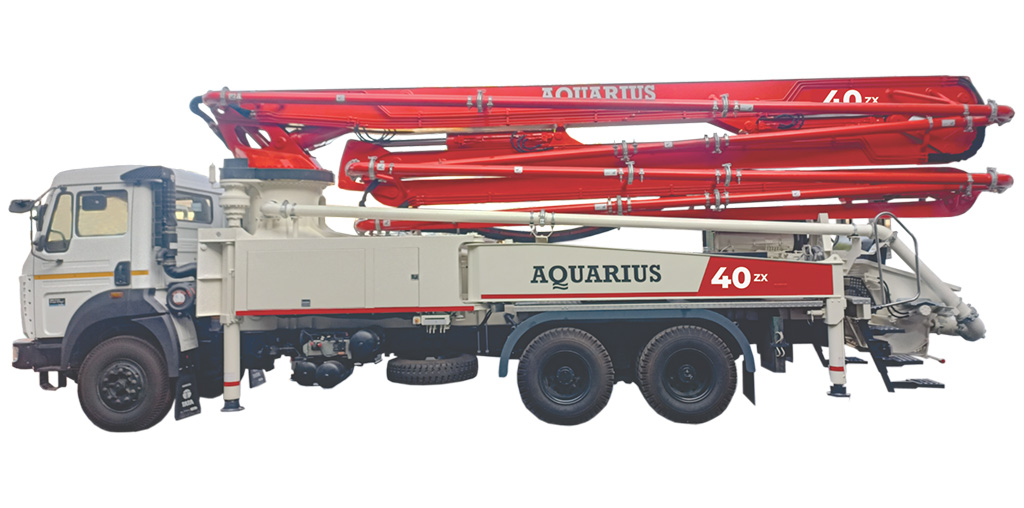 TRUCK MOUNTED BOOM PUMP – 40 ZX