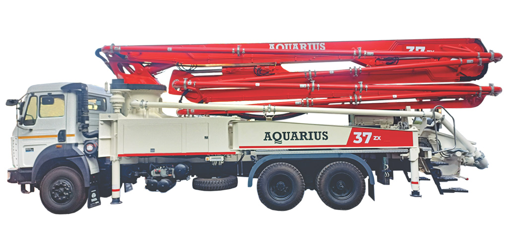 TRUCK MOUNTED BOOM PUMP – 37 ZX